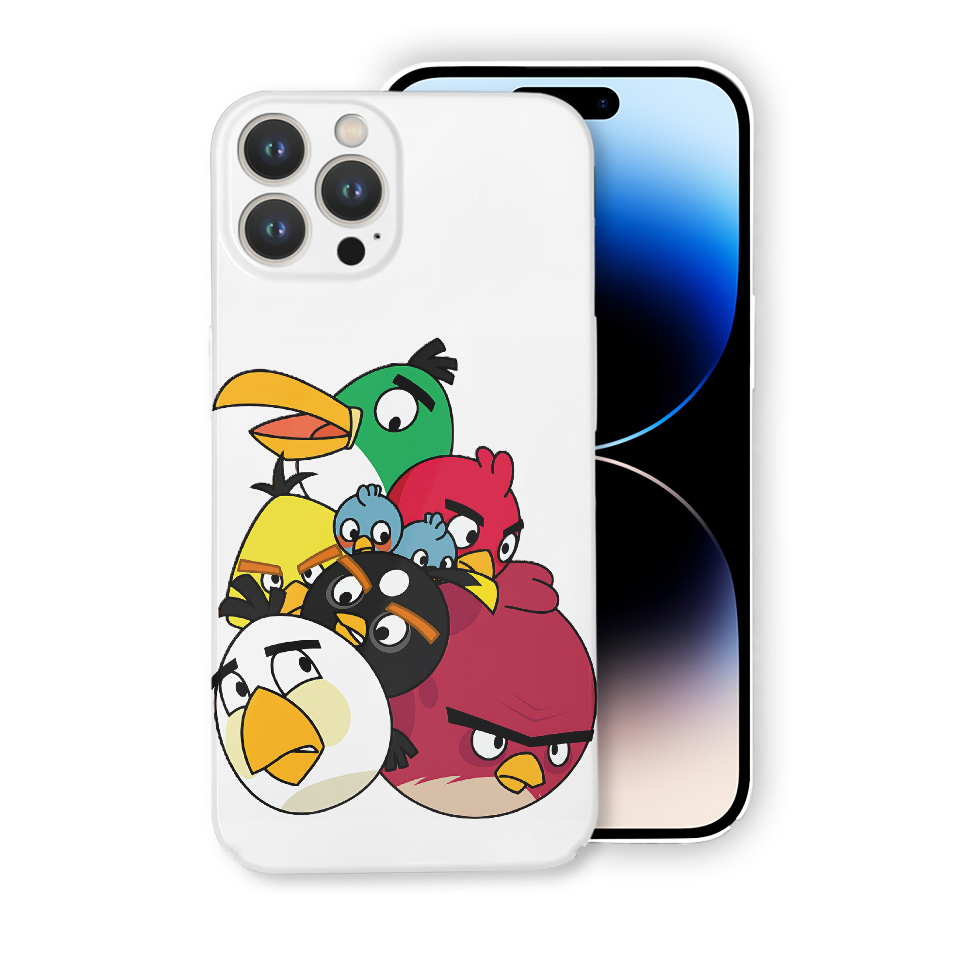 （画像用） Angry Birds アングリーバード 【iPhone 14シリーズ対応】ハードケース